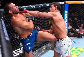 Caio Borralho domine Reinier de Ridder et s'impose par décision unanime après un combat particulièrement disputé | UFC 326