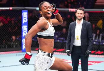 Pour ses débuts dans l'octogone Shanelle Dyer foudroie Ravena Oliveira par TKO lors du deuxième round | UFC Fight Night 270