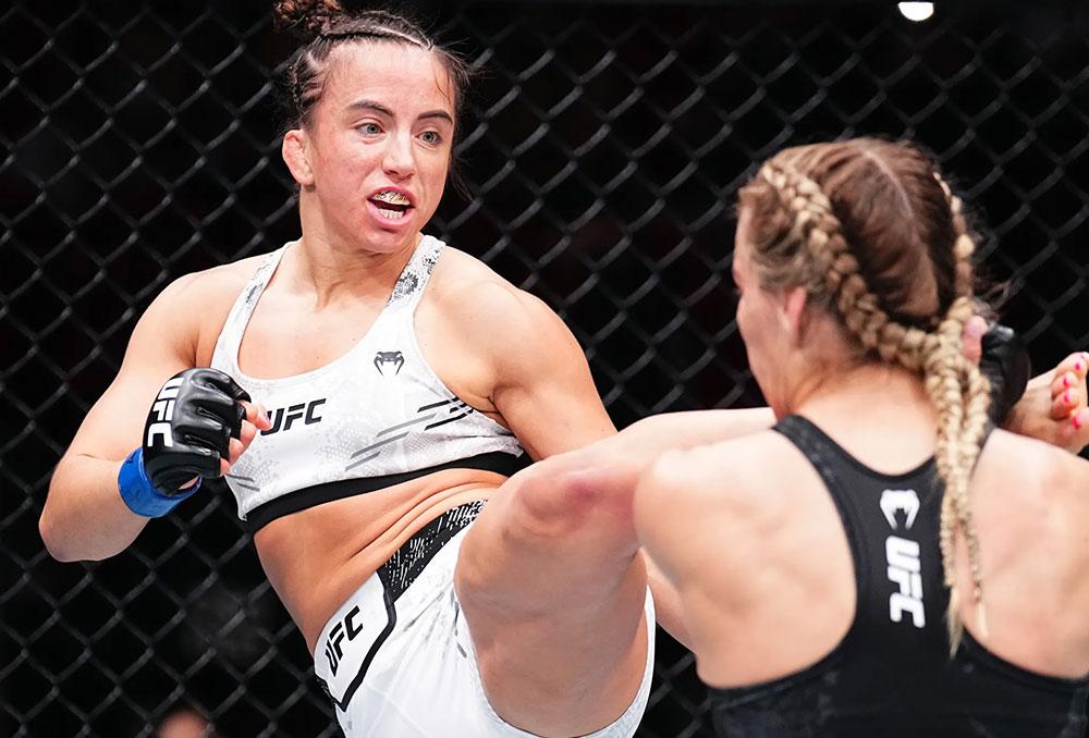 “Je suis une combattante agressive, je rends les combats sales” : Maycee Barber assume son style avant de retrouver Alexa Grasso | UFC Fight Night 271