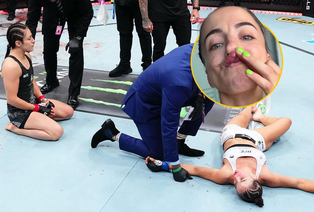 Entre amnésie partielle et ferveur spirituelle : les premières confidences de Maycee Barber sur son état de santé actuel | UFC Fight Night 271