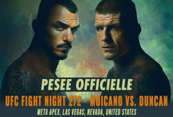 UFC Fight Night 272 - La pesée : résultats, vidéos, faceoffs | Las Vegas