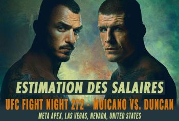 UFC Fight Night 272 - Les salaires (estimation) | Las Vegas