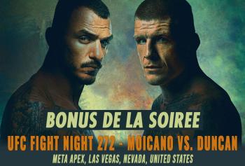 UFC Fight Night 272 - Bonus de la soirée | Las Vegas