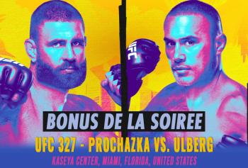 UFC 327 - Bonus de la soirée | Miami