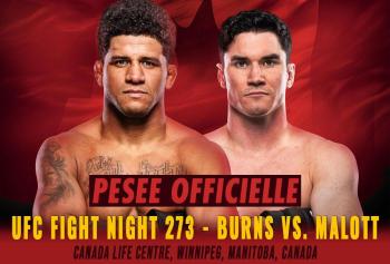 UFC Fight Night 273 - La pesée : résultats, vidéos, faceoffs | Winnipeg