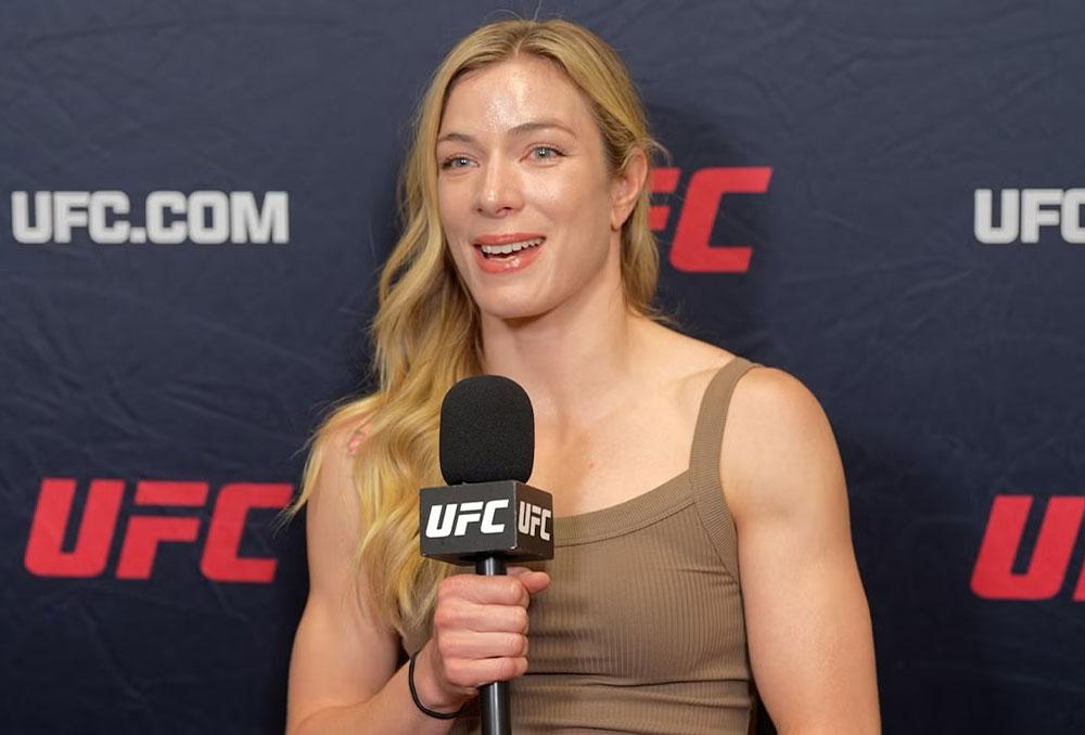 Titre : Melissa Croden admet son manque de vigilance face au judo de Luana Santos | UFC Fight Night 273