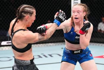 JJ Aldrich gâche la soirée de Jamey-Lyn Horth et s'offre une victoire précieuse au terme d'un affrontement indécis | UFC Fight Night 273