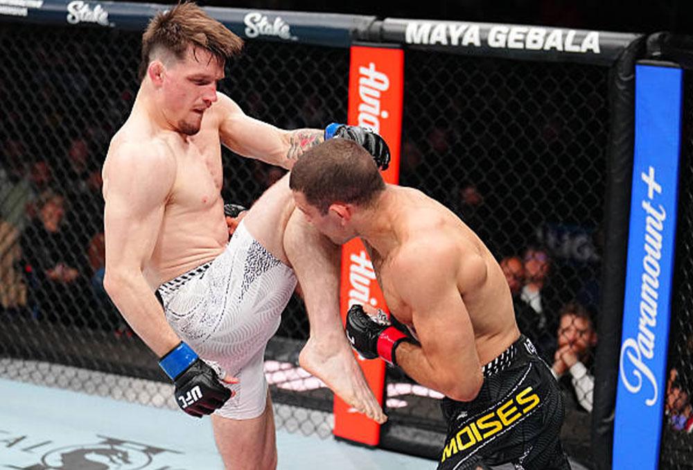 Gauge Young signe une victoire de prestige contre Thiago Moisés et confirme son ascension chez les poids légers | UFC Fight Night 273