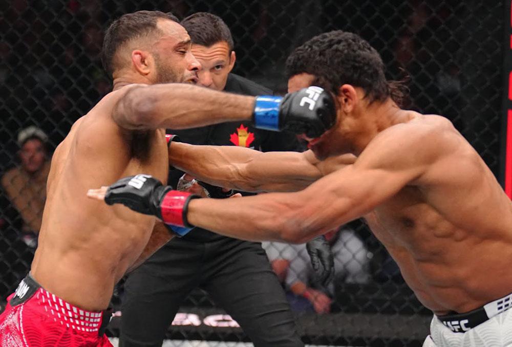 Jai Herbert climatise le public de Winnipeg en infligeant un TKO au nouveau venu Mandel Nallo | UFC Fight Night 273