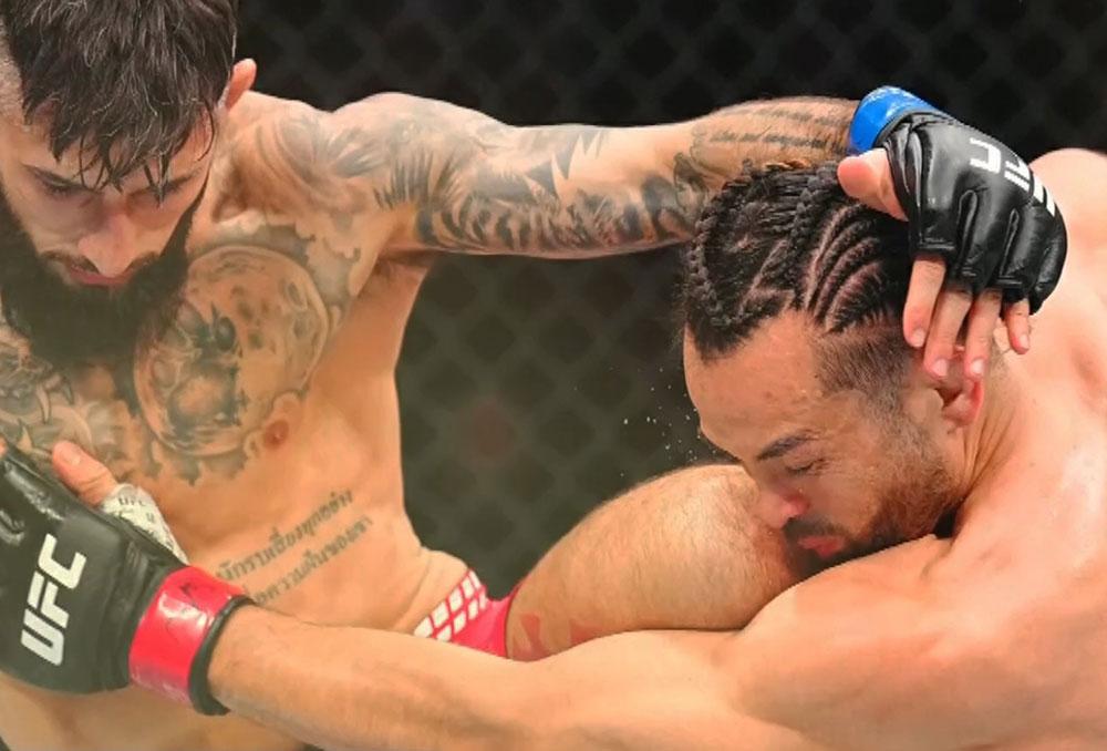 Charles Jourdain l’emporte face à Kyler Phillips et se rapproche des portes du Top 15 | UFC Fight Night 273