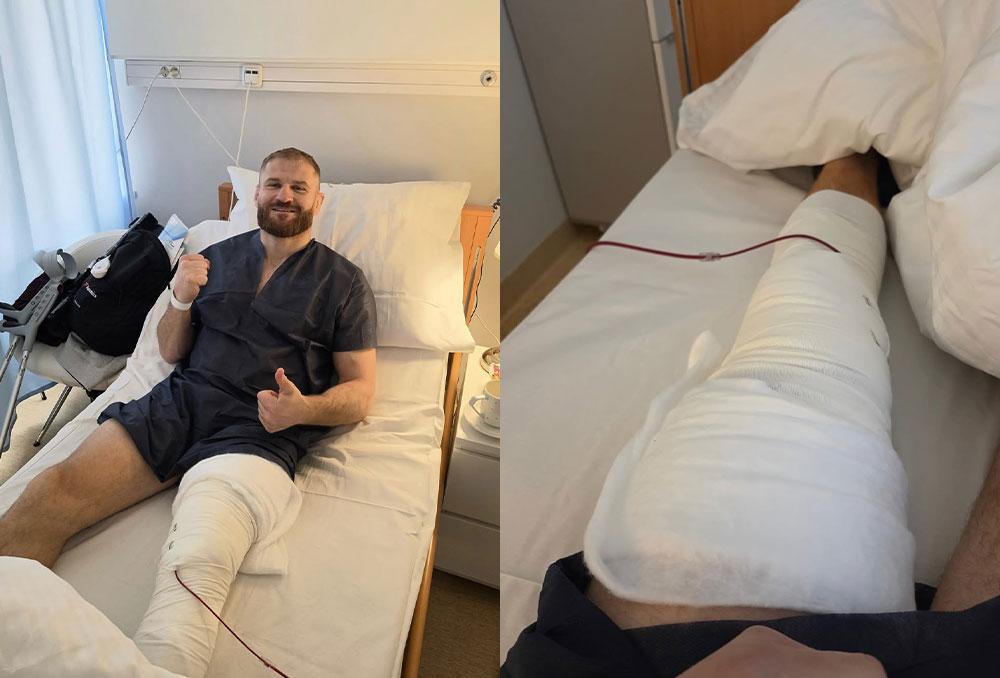 Jan Blachowicz : Opération de la jambe gauche réussie pour l'ancien champion