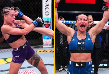 Talita Alencar impose sa lutte pour neutraliser le striking dangereux de Julia Polastri | UFC Fight Night 274