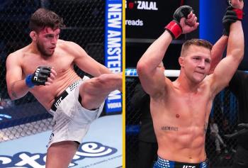 Francis Marshall neutralise le jiu-jitsu de Lucas Brennan pour s'offrir une victoire nette et sans appel | UFC Fight Night 274