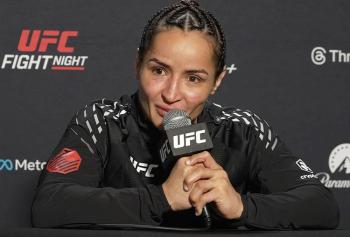 Talita Alencar dédie son succès à son équipe et promet un retour encore plus percutant | UFC Fight Night 274