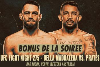 UFC Fight Night 275 - Bonus de la soirée | Perth