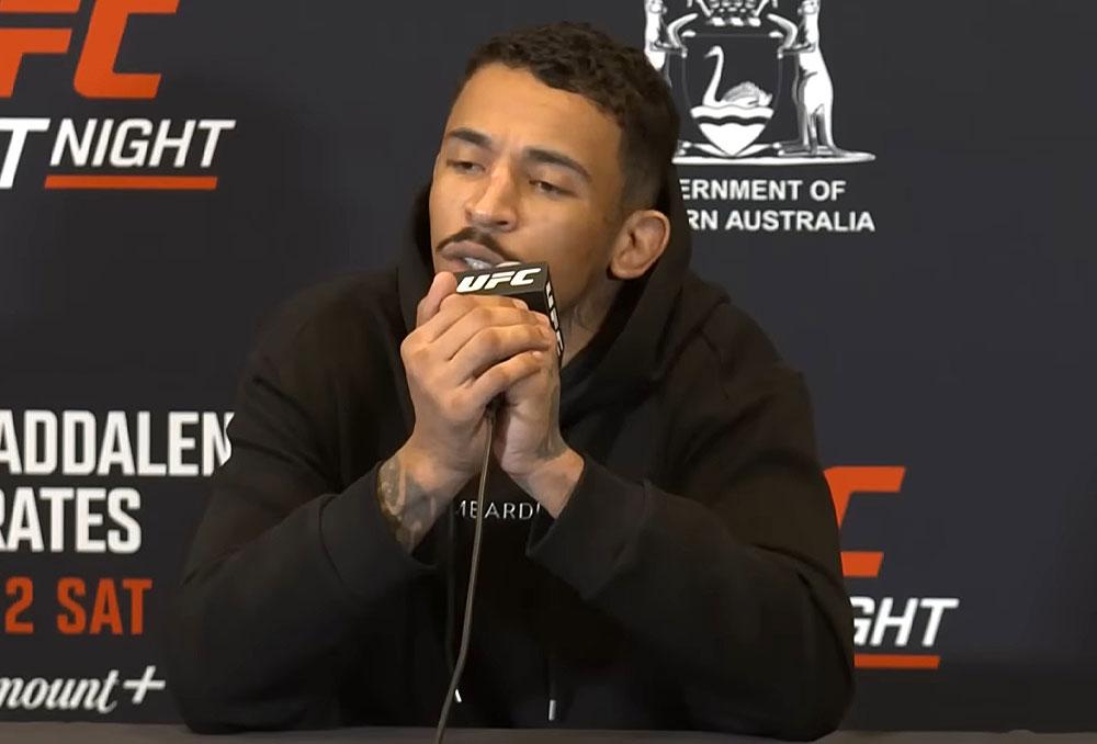 Carlos Prates explique comment il a piégé Jack Della Maddalena | UFC Fight Night 275