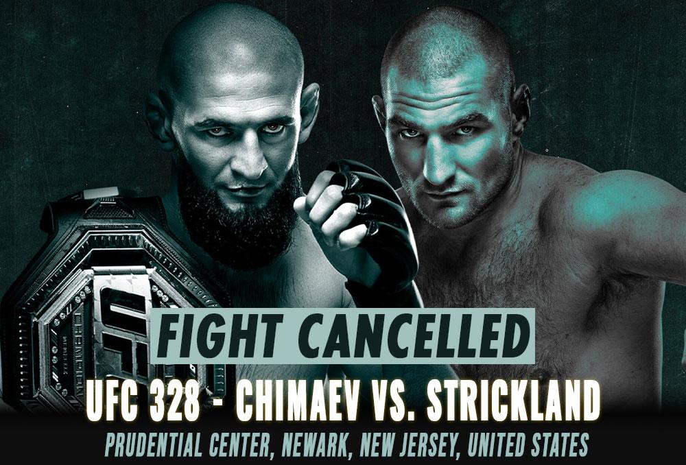 UFC 328 - Combats annulés / reprogrammés | Newark
