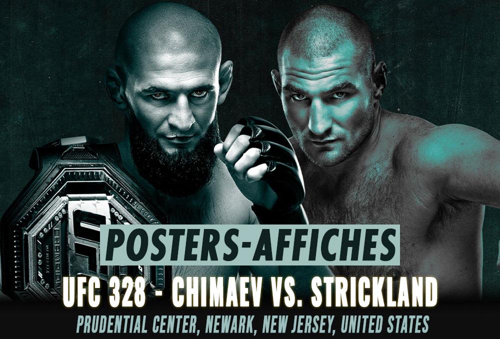 UFC 328 - Les posters et les affiches | Newark