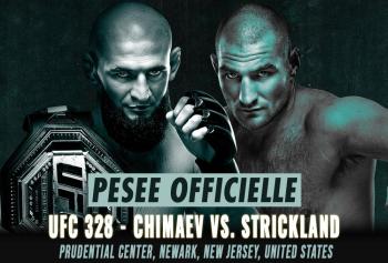 UFC 328 - La pesée : résultats, vidéos, faceoffs | Newark