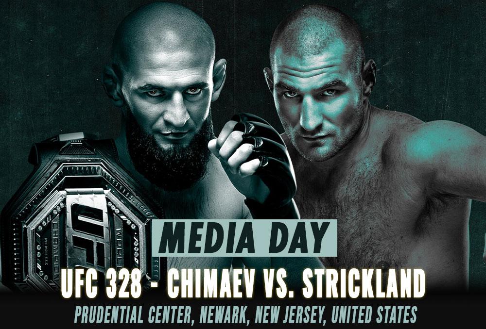 UFC 328 - Chimaev vs. Strickland : Media Day Live Stream | Newark