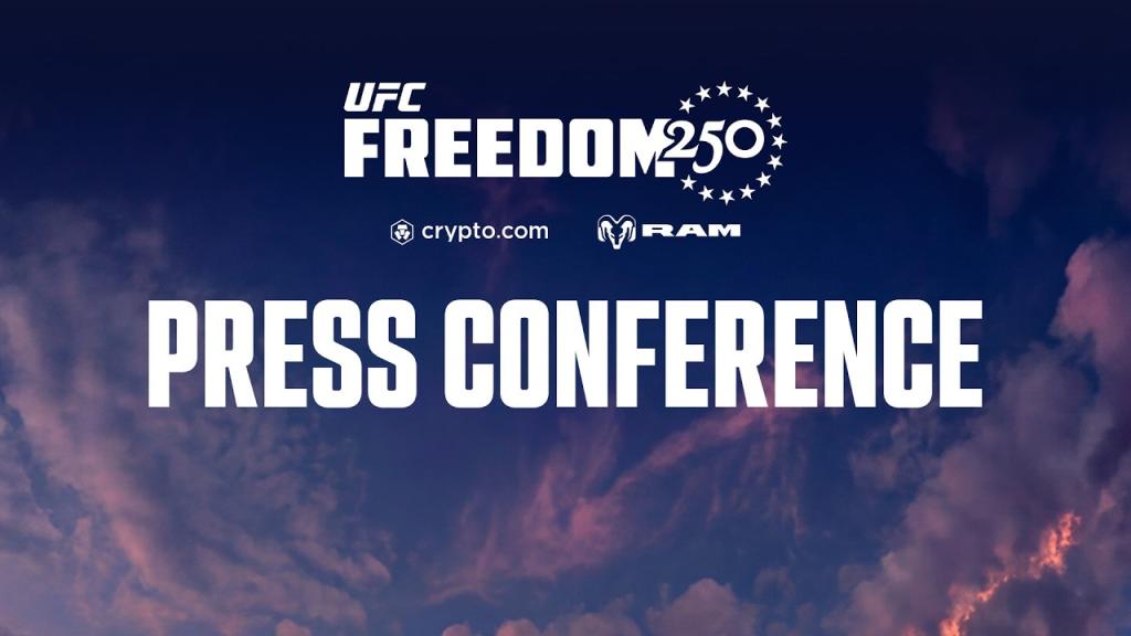 UFC Freedom 250 - Conférence de presse d'avant combat