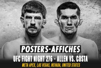 UFC Fight Night 276 - Les posters et les affiches | Las Vegas
