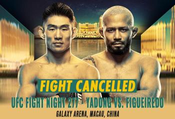 UFC Fight Night 277 - Combats annulés / reprogrammés | Macau