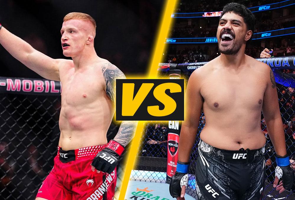 Iwo Baraniewski affronte Junior Tafa dans un choc de puncheurs chez les poids mi-lourds | UFC Fight Night 278