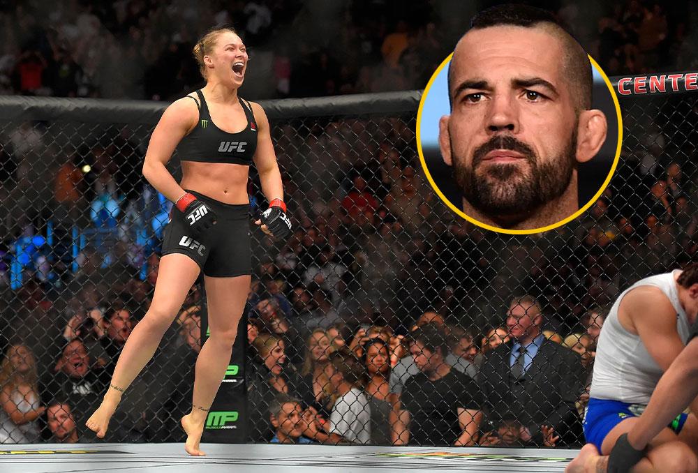 Matt Brown a vivement critiqué Ronda Rousey pour son manque d'humilité après ses commentaires sur Holly Holm