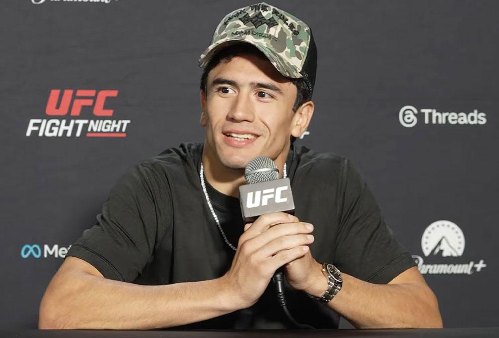 Santiago Luna accepte un combat à court préavis face à Bryce Mitchell et se dit toujours prêt | UFC Fight Night 278