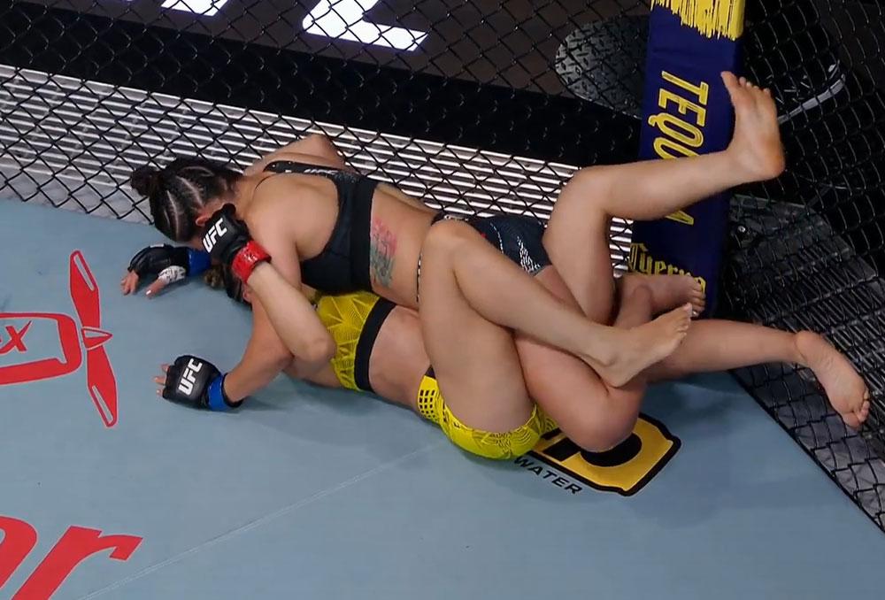 Jeisla Chaves préserve son invincibilité en dominant Yuneisy Duben par décision partagée | UFC Fight Night 278