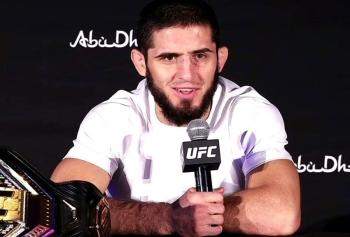 UFC Freedom 250 : Islam Makhachev jubile après la défaite d'Ilia Topuria