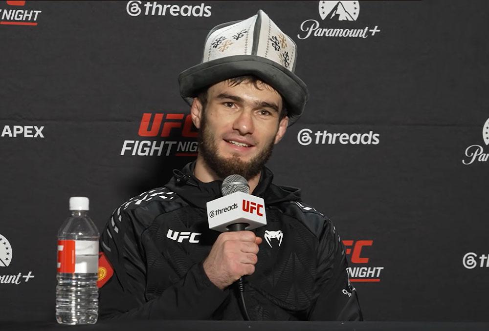 Murtazali Magomedov explique sa soumission rare et vise le sommet | UFC Fight Night 279