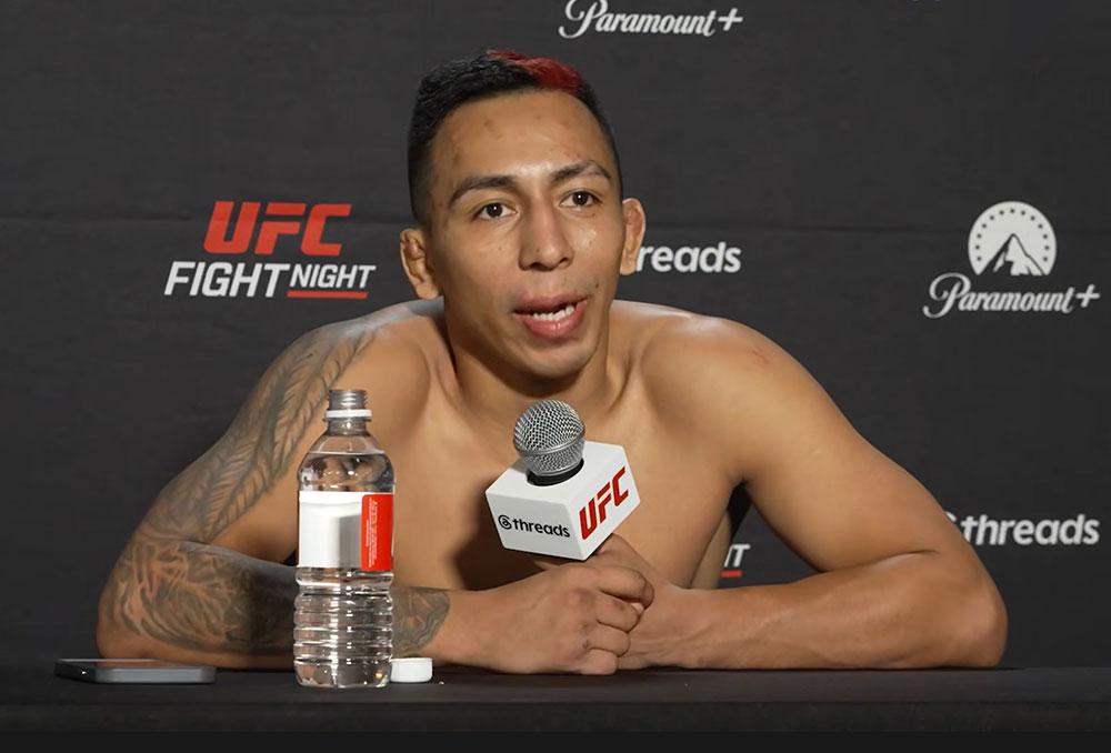 Kevin Borjas explique son exploit face à Andre Lima et sa pesée manquée | UFC Fight Night 279