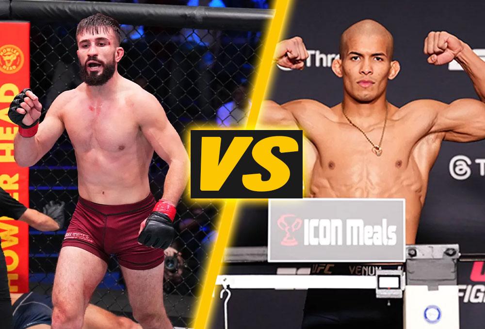Nazim Sadykhov et Matheus Camilo s'affrontent à Bakou dans un choc électrique chez les poids légers | UFC Fight Night 280