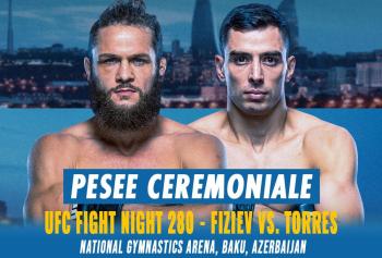 UFC Fight Night 280 - La pesée cérémoniale  | Baku