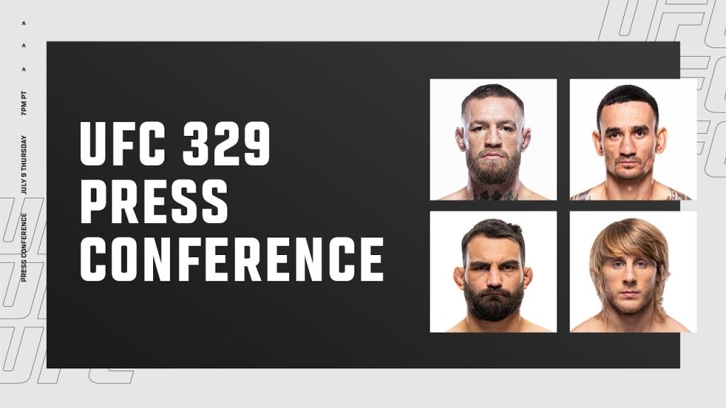 UFC 329 - Conférence de presse d'avant combat | Las Vegas