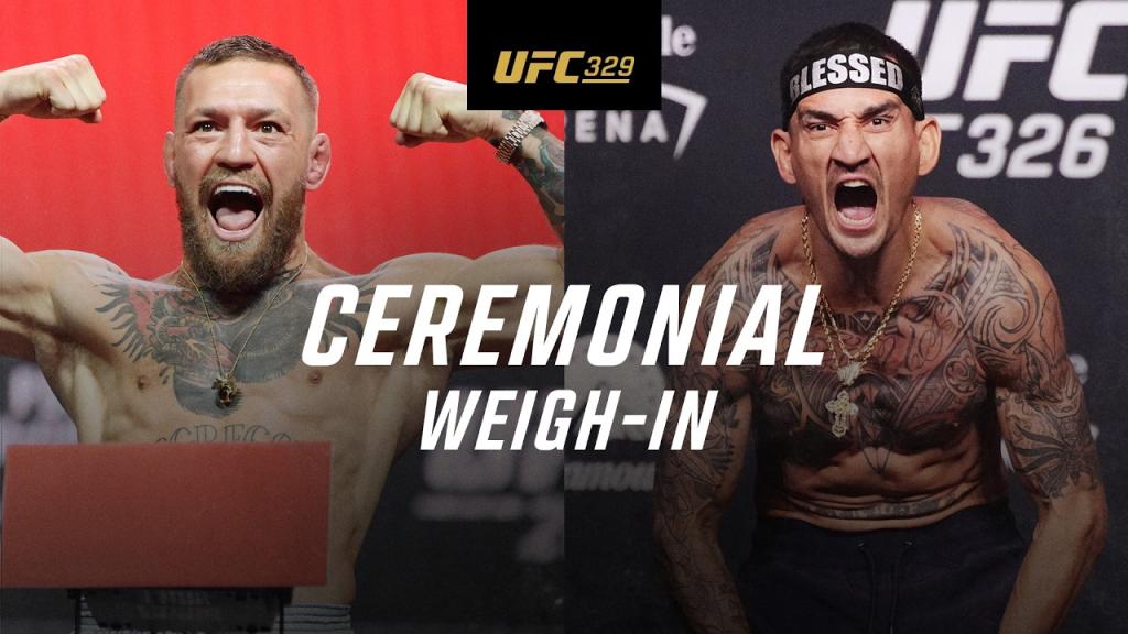 UFC 329 - Pesée cérémoniale | Las Vegas