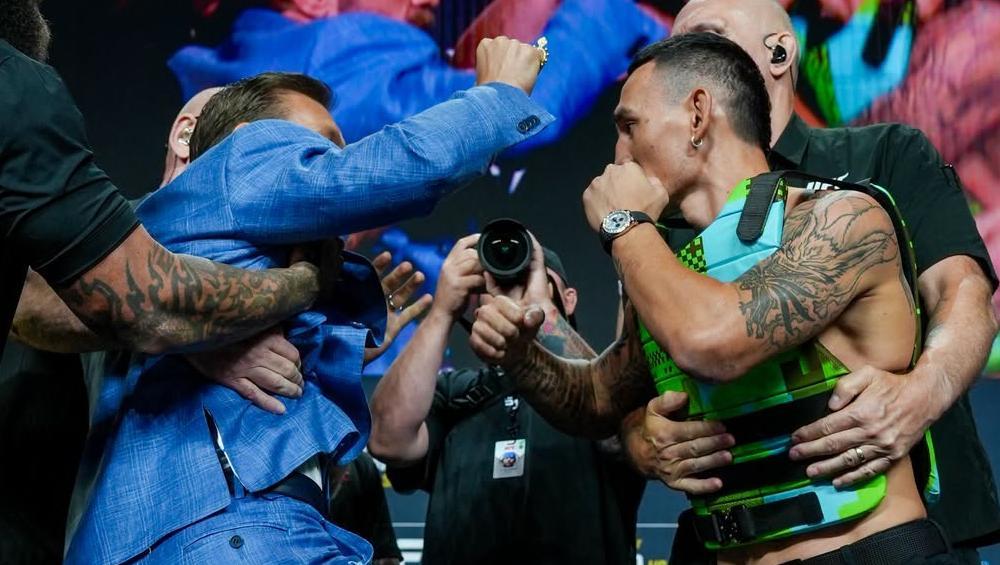 UFC 329 - Conference de presse : faceoffs | Las Vegas