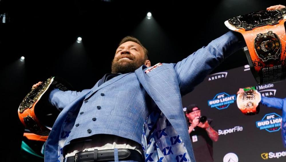 UFC 329 - Conference de presse : faceoffs | Las Vegas