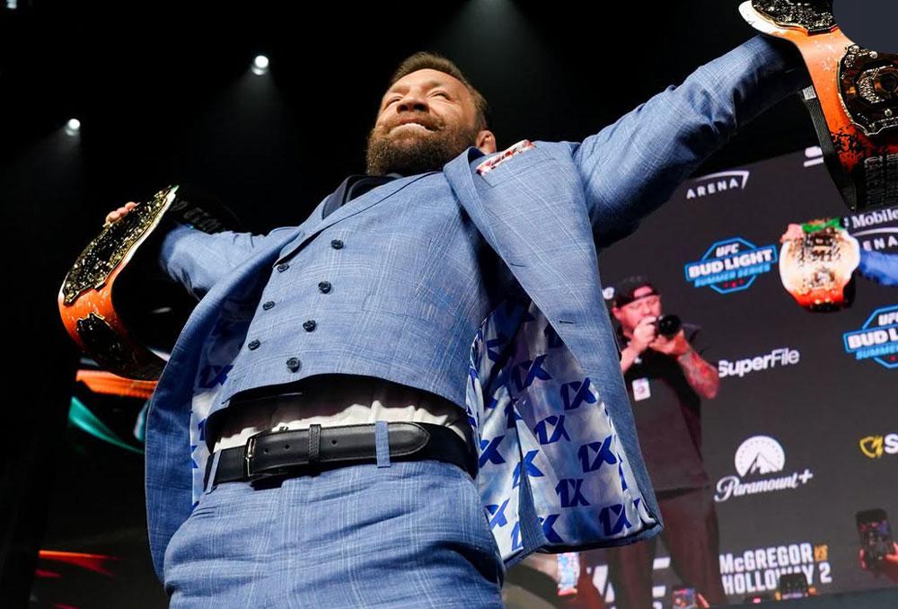 UFC 329 : Conor McGregor fait le show et chante du Oasis en conférence | Las Vegas