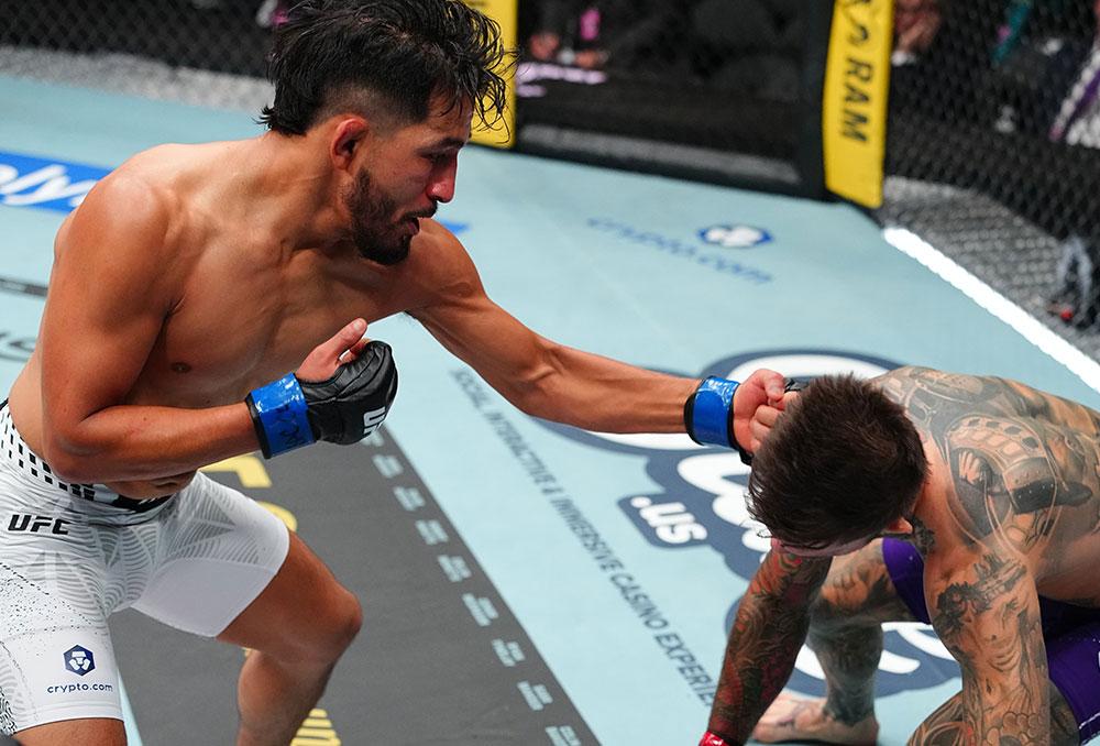 UFC 329 : Adrian Yanez renoue avec le succès en terrassant Cody Garbrandt dès la première reprise