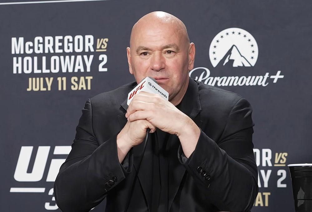 UFC 329 : Dana White réagit à la blessure éclair de Conor McGregor « On suppose une rupture des ligaments croisés »