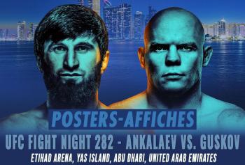 UFC Fight Night 282 - Les posters et les affiches | Abu Dhabi