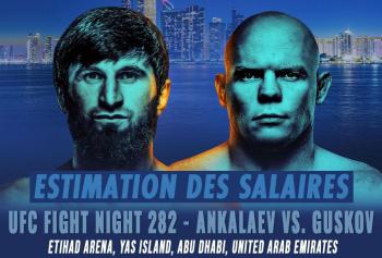UFC Fight Night 282 - Les salaires (estimation) | Abu Dhabi