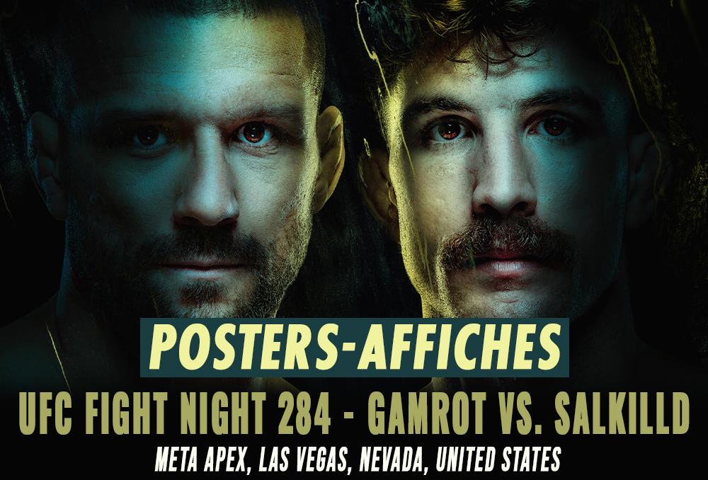 UFC Fight Night 284 - Les posters et les affiches | Las Vegas