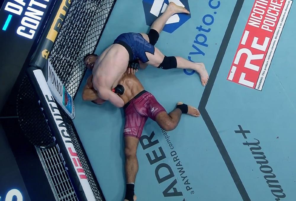 DWCS 88 :Le 2e Von Flue choke de l'histoire des Contender Series signé Trent Miller