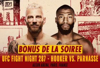 UFC Fight Night 287 - Bonus de la soirée | Paris