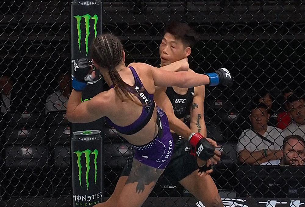 UFC Shanghai : Julia Polastri s'offre une victoire éclair par KO face à Xiong Jingnan