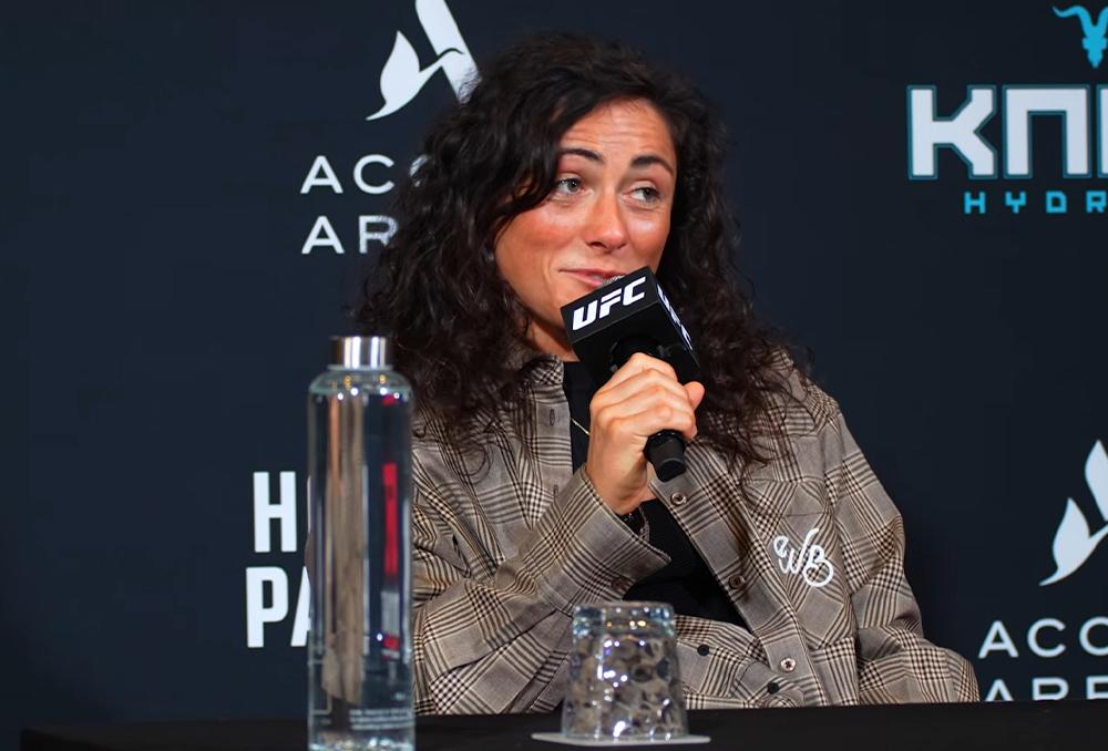UFC Paris : Delphine Benouaich avant ses débuts « Pas de plus belle manière que de rentrer à l'UFC sur un KO »